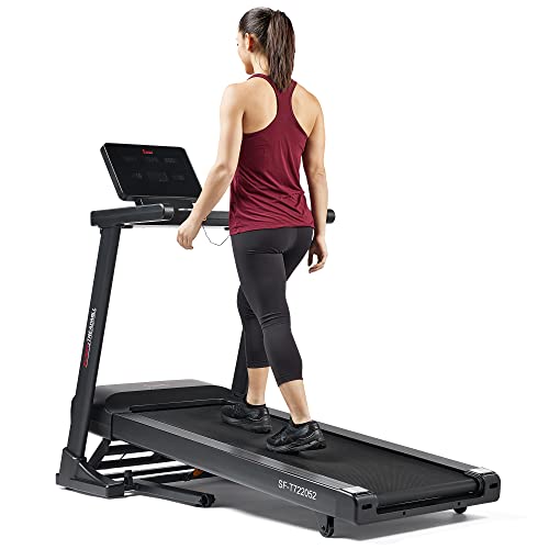 Sunny Health & Fitness Astra Elite Advanced Brushless Technology Treadmill Black