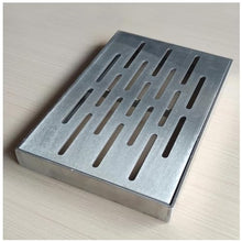 ZGFUSVFD Outdoor Drain Cover Stainless Steel Drain Grate and Frame, Heavy Duty Channel Grate Sewer Cover, Grate Plate Grid Rainwater Grate Well Cover, Garden Drain Strainers Garage Sewer Gr