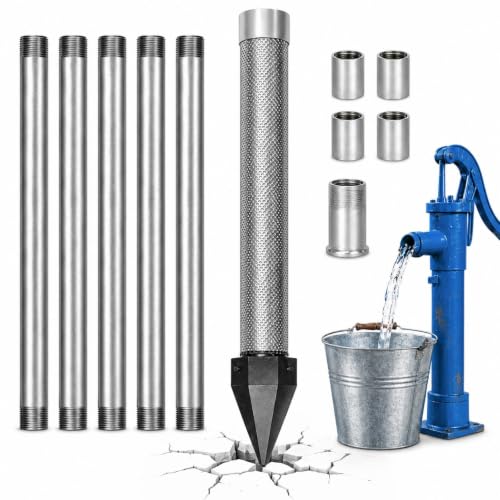 MIRRSSET Sand Point Well, Drive Point Well, 1-1/4 in 5+1kit