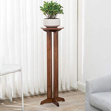 RWGOVLU Bamboo Plant Flower Display Stand Wood Pot Shelf Storage Rack Outdoor Indoor Multifunctional