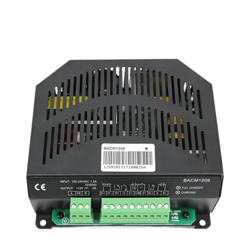 ZNGDAYNR BACM2406 Float Charge 24V 6A Battery Charger for Diesel Generator BACM1206 12V 6A Lead Acid with R485(BACM1206)