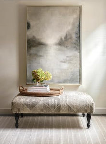 Dash & Albert Samson Grey Striped Handwoven Indoor/Outdoor Rug, 8'6"x11'6"