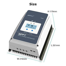 EPEVER 80A MPPT Solar Charge Controller Tracer-an Series High-Power Charge Controllers Compatible with 12V/24V/36V/48V Lead-Acid and Lithium Batteries (80A)