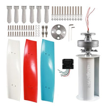 HENGJINGTR 4000W Portable Wind Power Turbine Generator Vertical Wind Turbine with Charge Controller Suitable for Engineering Emergency Energy Generation(12V 24V 48V 220V),220v