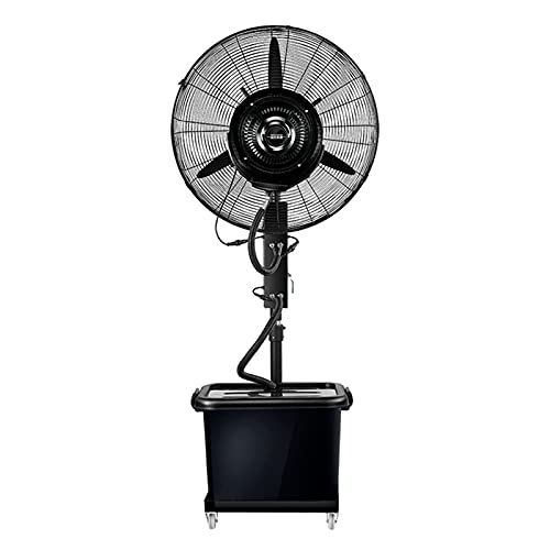 Daily Accessories Industrial Fan Oscillating Misting Fan With Leakage Protection Device 5 Speed Automatic Watering Suitable for Outdoor Factory Shopping Mall 260W 350W Low Noise