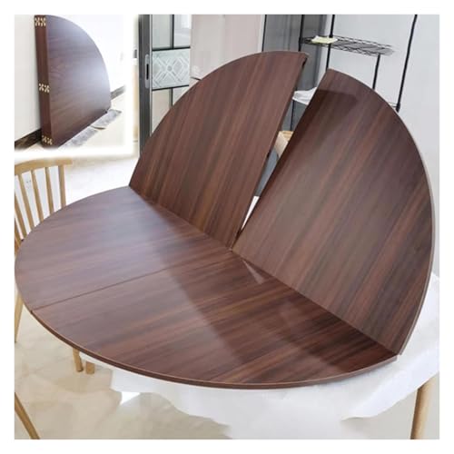 MZZKFC 47 51 55 59 63 66 70 74 78 in Wood Round Table Top, Canteen/Wedding Banquet/Buffet Round Folding Table No Legs, Indoor Outdoor Circular Replace Desktop(59.1 inch/150cm)