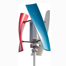 1000W Wind Turbine Generator 12V 24V Small Free Energy Generator, Vertical Wind Power Motor, Windmill Generator with Controller