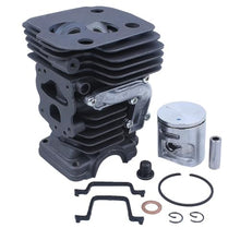 SXBSDDYPB 42mm Chainsaw Cylinder Piston Crankshaft Bearing Gasket Kit Fit for Convient Pour 450 450E 445E 445 Decompression Port Replacement Part