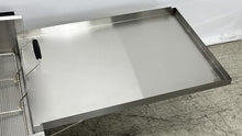 Commercial Propane Flat Bottom Fryer, 75000 BTU, 29x21 inch Tank, Stainless Steel, NSF ETL Listed CTF-3R