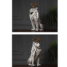 Garden Statues Outdoor Large Clearance Animal Lion Sculpture Decorations, Garden Decorations, Floor Decorations in The Large Living Room of Villas, Handicrafts and Artworks