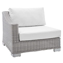 America Luxury - Outdoor Modern Rattan Lounge Chair White