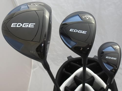 Callaway 2024 Tall Mens Complete Golf Set Driver, Wood, Hybrid, Irons, Odyssey Putter Black/White/Blue