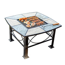 YUHUAWF Grill Outdoor Camping Outdoor Barbecue Table Grill Yard Garden Iron Art Balcony Leisure Heating Brazier BBQ Grill