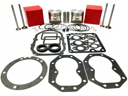 PISTONS and VALVES and GASKET 030" P224 T260 Replacement for Toro OEM