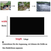ZYFA Pond Skins Pond Liner HDPE Rubber Liner 8 Mil,for Fish Ponds,Fountains,Waterfall,Water Gardens,Water Features and Garden Waterfall