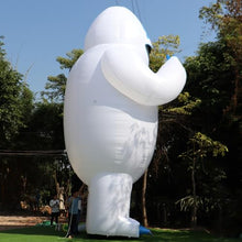 Christmas Giant Inflatable Abominable Bumble Snowman with Led Lights Outdoor Yard Decorations, Blow Up Snow Monster Winter Outside Decor for Xmax Holiday Party Garden Lawn (with Blower, 16ft 5mH)