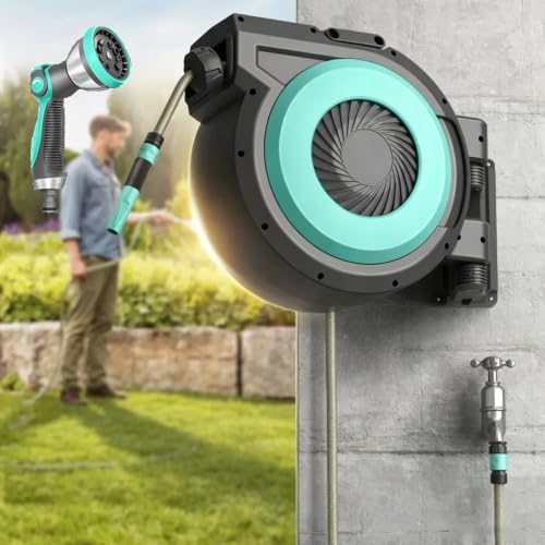 Wall Mount Water Hose Reel for Floor Washing