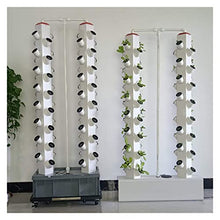 GeRRiT Hydroponics Growing System Indoors Smart Hydroponics System with Light Vertical Hydroponic Tower Gardening Equipment Planters,Hydroponic Growing Kits & Systems