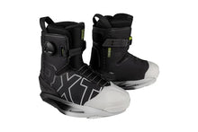 Ronix Wakeboard Binding - RXT BOA - Intuition - Day to Night - 6-7 Black White