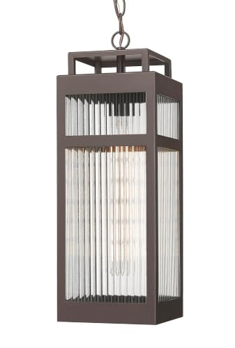 Innovations Lighting 9953-1H-BZ-20-SCL Ridgeway Outdoor Pendant or Chandeller Bronze
