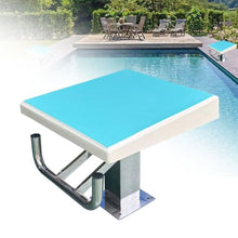 GOOAFTF 600LB Capacity Pool Diving Board - Non-Slip Jump Platform Blue Diving Platform for Competitions(Sky Blue)