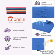 Midtown Umbrellas 9x9 Ft Outdoor Cantilever Patio Umbrella Silver Frame Sunbrella Dark Blue