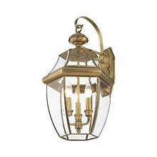 Livex Lighting 2351-06 Outdoor Wall Lantern, Verdigris