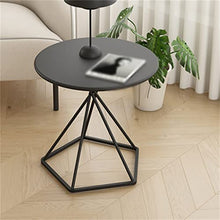 NRFJFOP Side Table Corner Sofa Next to Wrought Iron Coffee Round Top About Bedroom Living Room Mini