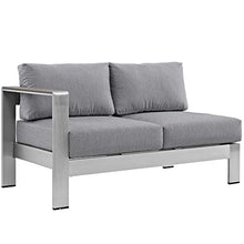 Ergode Shore Outdoor Patio Collection | Aluminum Sectional Sofa Set - Weatherproof & Durable | Includes Coffee Table & Loveseats