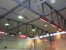 6000 Watt Radiant Infrared Patio Heater - Alpha Series-277 Voltage-Gray Finish