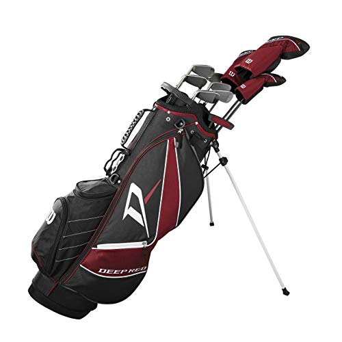 WILSON Deep Red Tour Complete Golf Set Men's Right Hand Tall