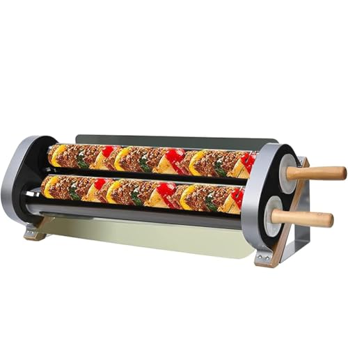 Dual-Tube Portable Solar Oven & Grill, Solar Powered Cooker, Outdoor Camping Stove for Hiking & Outdoor Cooking