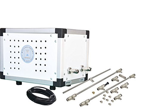 Industrial Misting System - Patio Misting System - 250 PSI Misting Pump, Stainless Steel Tubing - For Residential. Commercial, Outdoor Restaurant and Industrial Misting Application (30 Nozzle System)