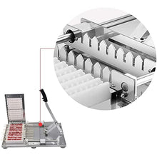Etsuosy Stainless Steel Meat Skewer Maker Machine, BBQ Grilling Kit, 10 Skewers, 5.5 lbs
