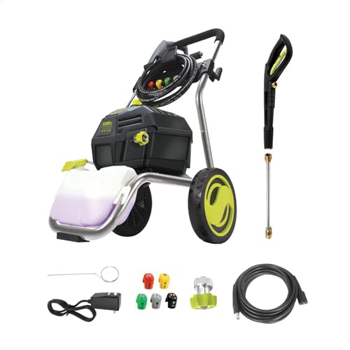Sun Joe Electric Pressure Washer w/ 5 Quick-Connect Tips, 2500 PSI, SPX4800