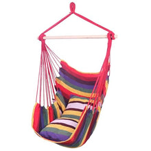 UYCVT Patio Hammock Foldable Portable Swing Chair Bed with Detachable Pillow