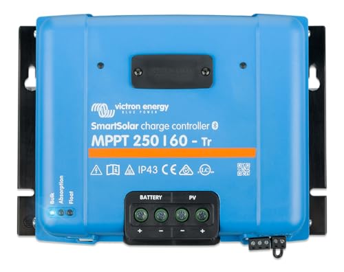 Victron Energy SmartSolar MPPT Tr 250V 60 amp 12/24/36/48-Volt Solar Charge Controller (Bluetooth)