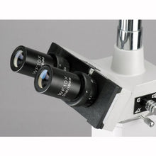 AmScope ME300TZA Trinocular Metallurgical Microscope 40X-1600X Yellow