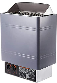 XQZMZSCP Home Sauna,Stainless Steel Electric Sauna Stove,Sauna Heater 3-9KW Dry Steam Bath Sauna Heater Stove 200V-240V with Internal Controller (4.5KW)