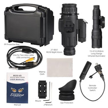 YSS High-Performance 1-8X Digital Monocular Night Vision M250HD Black