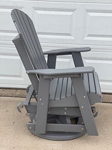 Phat Tommy Outdoor Swivel Glider Chair - Blue