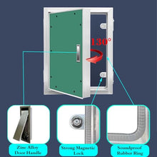 MLYAYE 12 14 16 18 20 22 24 26 28 30 32 34 36 38 Inch Wide Access Door for Drywall, Fire Rated Inspection Panel - Heavy Duty Concealed Cables Cover Board(22x36inch)