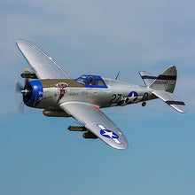 E-flite RC Airplane P-47 Razorback 1.2m BNF Basic Gray