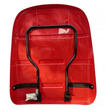 Universal Tractor Sunshade Canopy Durables Plastic Roof with Steel Frame,Weather Resistants Tractor Top Cover for Farming*Ranching,4 Color Options 2 Size Choices,Red-110 * 136cm