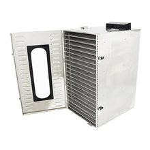 TECHTONGDA 20 Layers Commercial Food Dehydrator Dryer 304 Stainless Steel Silver