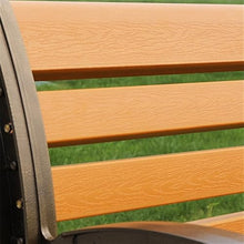 yinxx240708 Heavy-Duty Outdoor Benchs Patio Balcony Benchs Double Seat, Patios Garden Bench for Park Yard Outdoor Furniture -59 L x 24" W x 30" H Slatted Seat for Park, Yard & Porch