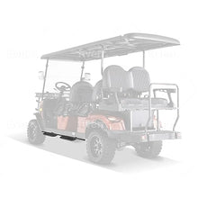 Kandi Running Board Set for 6 Person Electric Golf Cart