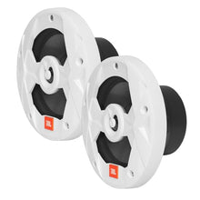 Enrock Marine JBL JAM5000N Marine Bluetooth Radio Receiver with 4x 8" Speakers, 10" Subwoofer, Remote, and Accessories White