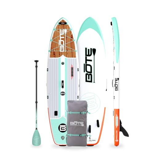 BOTE 10' FT 8" Breeze Aero Inflatable Stand Up Paddle Board Classic Mangrove