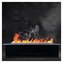 oaxroe Bedroom Fireplace Simulation Flame Electric Fireplace Insert Simulation 3D Flame Fake Fireplace Home Decoration Without Heat,steam Humidifier, Fireplace Heater(L 100cm)